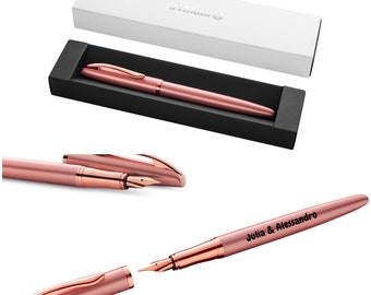 Pelikan Füllhalter Jazz® Noble Elegance P36 Rose Gold Geschenk einzigartige Stifte mit Namen personalisierte Geschenke