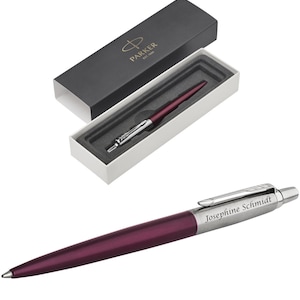 PARKER Kugelschreiber JOTTER CORE Portobello Purple Laser Gravur graviert