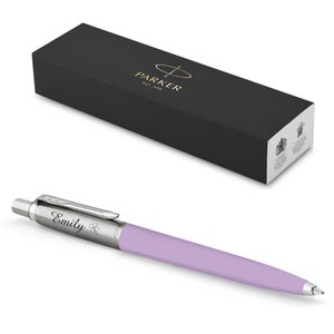 PARKER Jotter Originals Kugelschreiber Recycled mit Gravur | Premium Stift Geschenkbox schwarze Mine personalisiertes Geschenk | Geburtstag