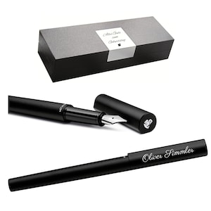 Penna stilografica Pelikan Ineo® Elements P6 nera con incisione regalo penne uniche con nome regali personalizzati personalizzati