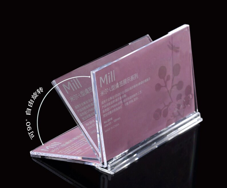 Table Name Tag Price Display Name Plate Table Stand Crystal Etsy