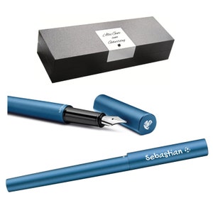Penna stilografica Pelikan Ineo® Elements P6 blu con incisione regalo penne uniche con nome regali personalizzati personalizzati