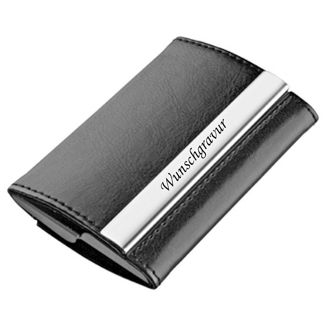 Lard® Business Card Case Business Card Box With Engraving Etsy