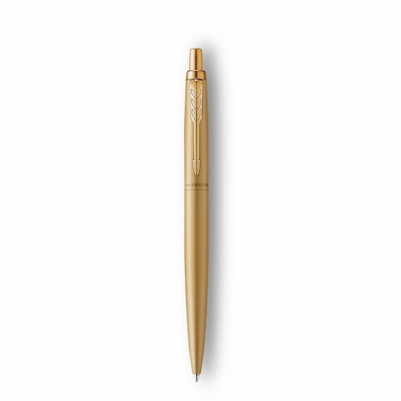Parker Jotter XL Monochrome Premium Ballpoint Pen Gold Engraved