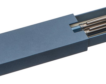 MARK®TWAIN Writing Set With Box, Ballpoint Pen And Rollerball With Engraving | Blue Writing | Personalized Birthday Gifts - Canada - View #5