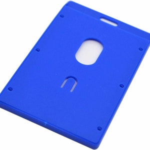 Schmalz® Kartenhalter mit Schlüsselband Lanyard 20 mm breit Hochformat 6 Farben Bild 3
