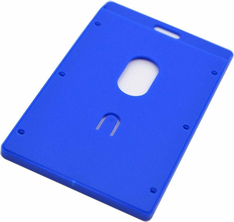 Schmalz® Kartenhalter mit Schlüsselband Lanyard 20 mm breit Hochformat 6 Farben Bild 3