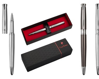 Pierre Cardin® ROI Rollerball mit Gravur | Premium Stift Box | personalisiertes Geschenk | Jahrestag | Geburtstag | Tintenroller