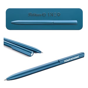 Pelikan Kugelschreiber Ineo® Elements K6 blau mit Gravur Geschenk einzigartige Stifte mit Namen personalisierte Geschenke personalisiert