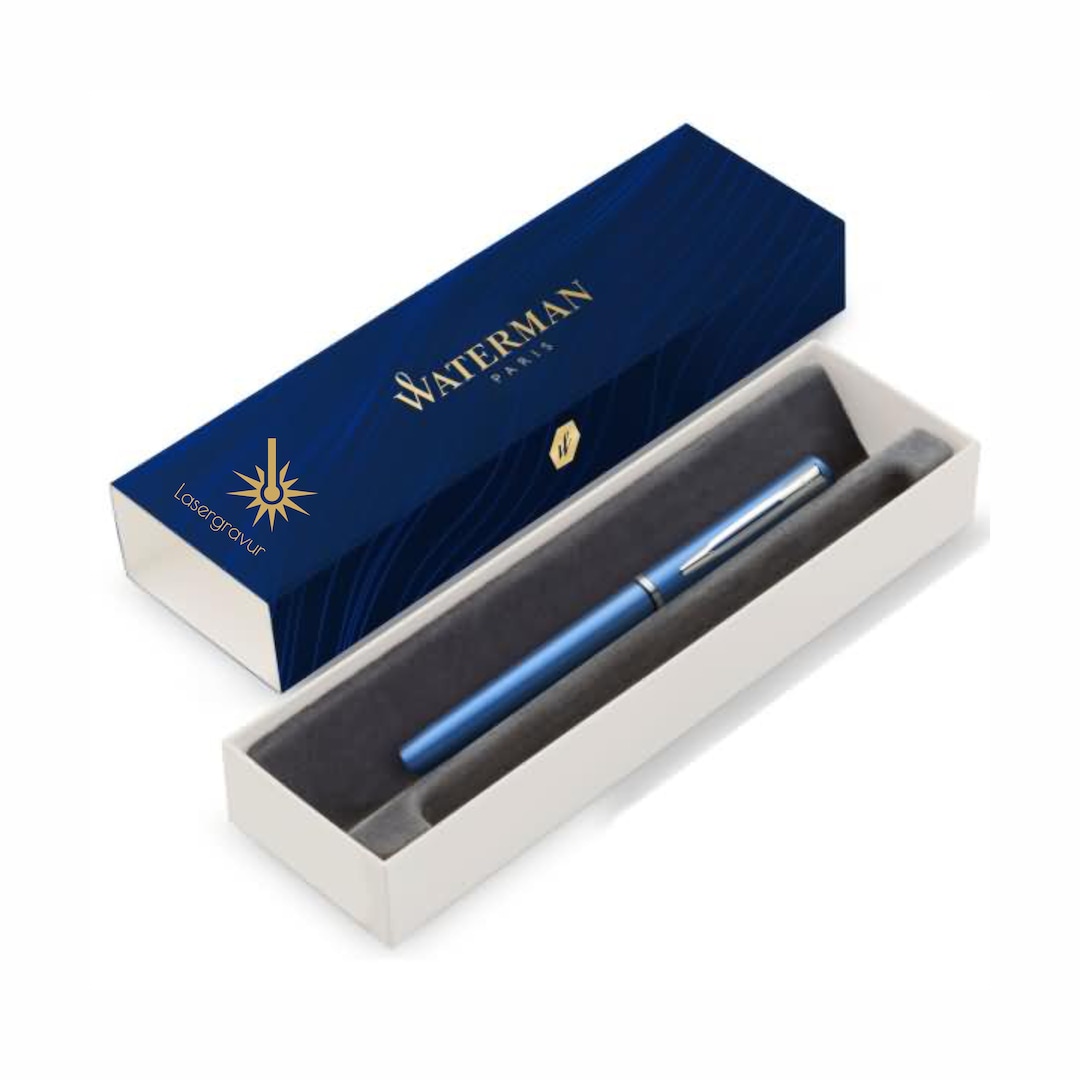 Buy WATERMAN® Fountain Pen Model ALLURE Blue Premium With