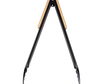 Schmalz® Pinza per barbecue Fuego con incisione, in acciaio inox, personalizzabile, posate da barbecue, extra lunga, nome personalizzabile, testo a scelta, papà, nonno, confezione regalo, 40 cm