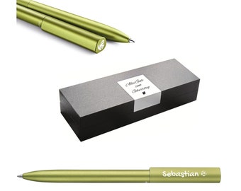 Stylo à bille Pelikan Ineo® Elements K6 vert avec gravure cadeau stylos uniques avec nom cadeaux personnalisés personnalisés