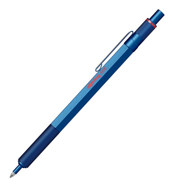 筆記具 rotring 600g rollerball Personalized Rotring 600 Ballpoint Pen – Blue | Engraved | Black