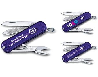 Victorinox Swiss Army Knives - Floral Knife - Purple - One Size