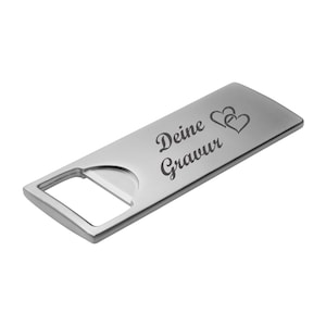 Schmalz® Noble bottle opener FAJARDO with engraving made of metal in a gift box for all dads Father&#39;s Day Men&#39;s Day Birthday Christmas Easter