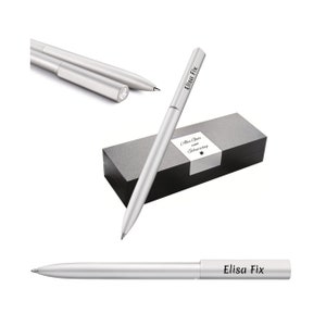 Pelikan Kugelschreiber Ineo® Elements K6 silber mit Gravur Geschenk einzigartige Stifte mit Namen personalisierte Geschenke personalisiert
