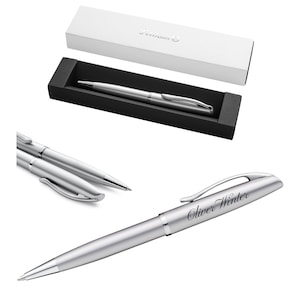 Pelikan Ballpoint Pen Jazz® Noble Elegance K36 Silver Gift Unique Pens with Name Personalized Gifts