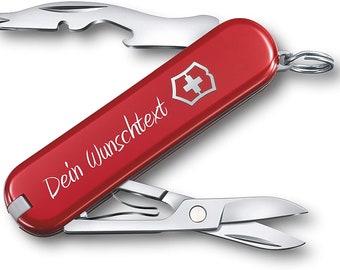Victorinox Pocket Knife Jetsetter With Custom Print on the Handle