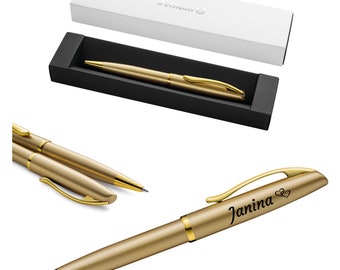 Pelikan Kugelschreiber Jazz® Noble Elegance K36 Gold Gelb Geschenk einzigartige Stifte mit Namen personalisierte Geschenke