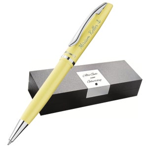 Pelikan Jazz Ballpoint Pen Limelight with engraving gift unique pens with name personalized gifts personalized