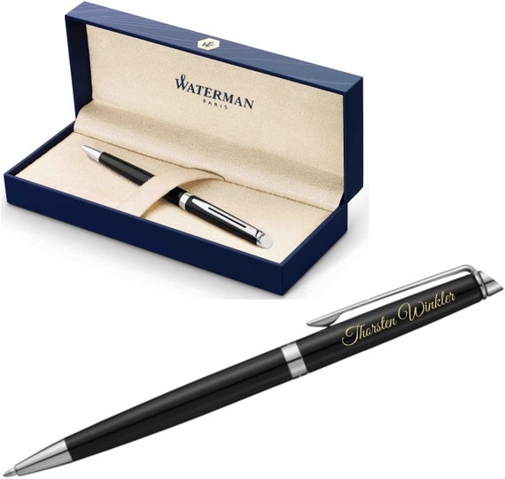 WATERMAN Ballpoint Pen Model Hemisphere Lacquer Black C.C