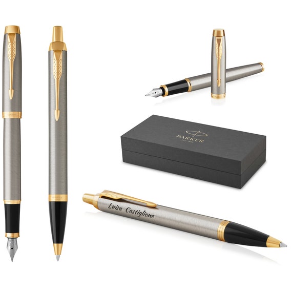 Buy Parker IM Core Brushed Metal G.C. Fountain Pen With
