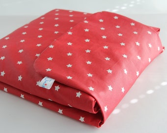 Wickelunterlage für unterwegs | Wickelorganizer für Babys | mobile Wickeltasche mit Fächern | Geschenk zur Geburt | Julistern Wickelstar