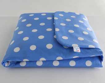 Wickelunterlage für unterwegs | Wickelorganizer für Babys | mobile Wickeltasche mit Fächern | Geschenk zur Geburt | Julistern Wickelstar