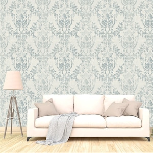 Royal victorian trendy designs Removable Wallpaper, Peel and Stick, Self-Adhesive Wall Mural, Vintage Damask Wallpaper Custom size wallpaper