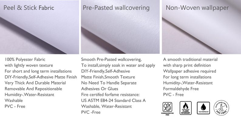 Abstract Watercolor Peel and Stick Wallpaper: Hand-Painted Wall Mural image 5