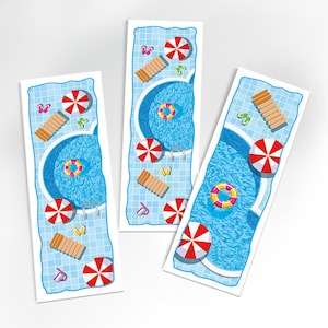 Bookmark Swimming Pool Pool Party (6-24 pieces)