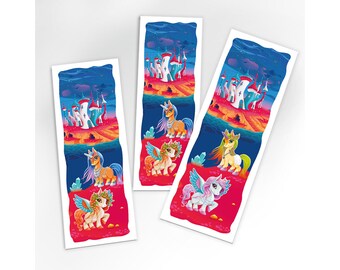 Lesezeichen Einhorn Unicorn (6-24 Stück)