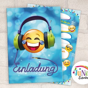 Einladungskarten zum Kindergeburtstag Disco Mädchen Jungen Erwachsene Einladungen Geburtstag Kinder (für 6 bis 12 Personen)