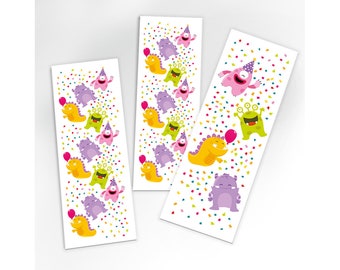 Bookmark Funny Monsters (6-24 pieces)