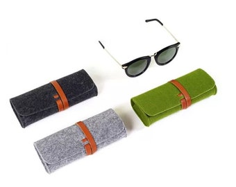 i-Accessories Glasses Bag Felt Bag "weekend"