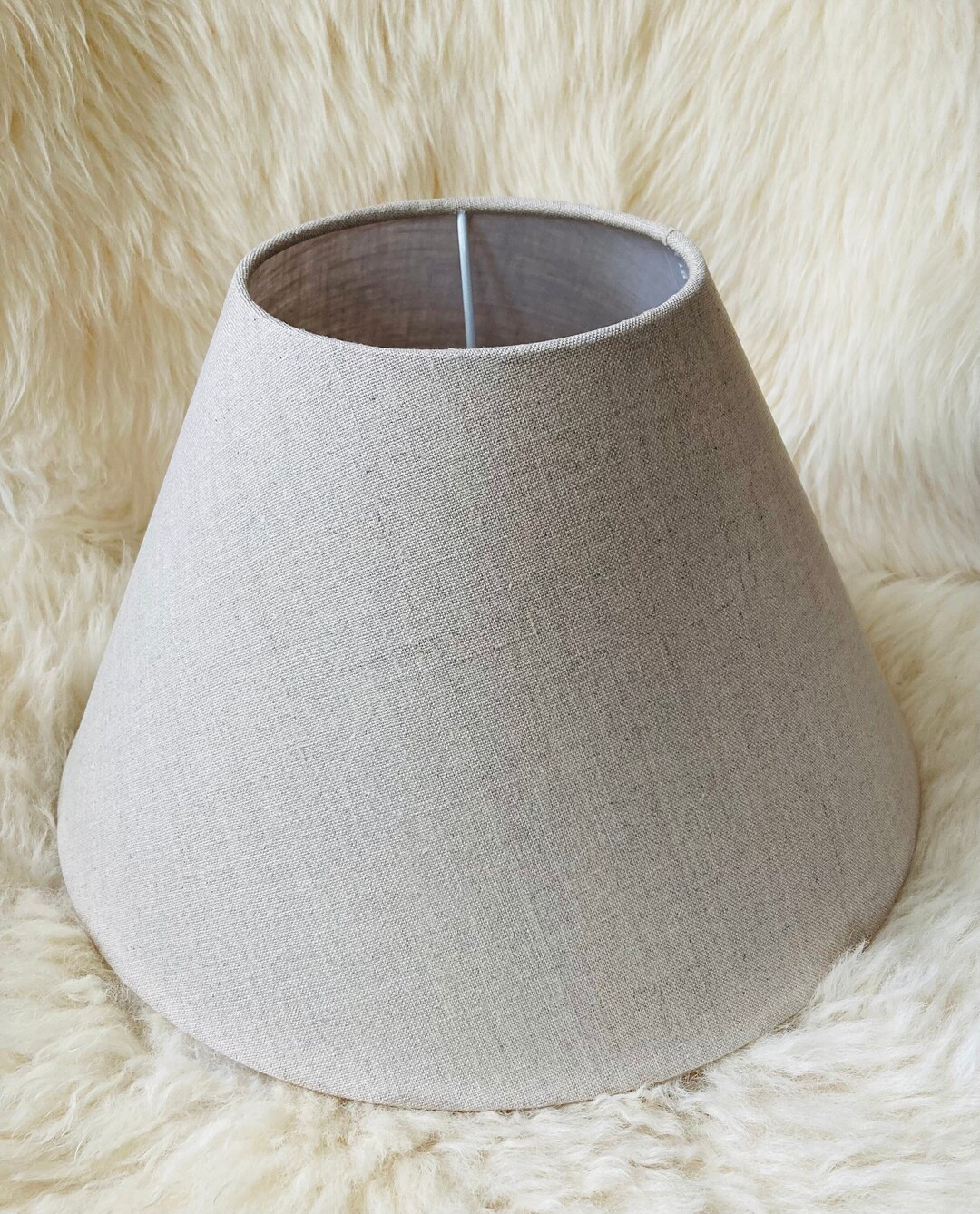 Lampshade Linen Linen Lampshades Linen Shade Etsy
