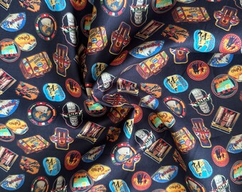 World Traveler 44&quot; Wide 100% Cotton Novelty Quilting Fabric - BTY