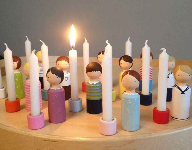 Birthday doll with birthday candle © image 1