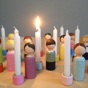 Birthday doll with birthday candle © image 3