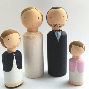 Family portrait Wooden doll image 2