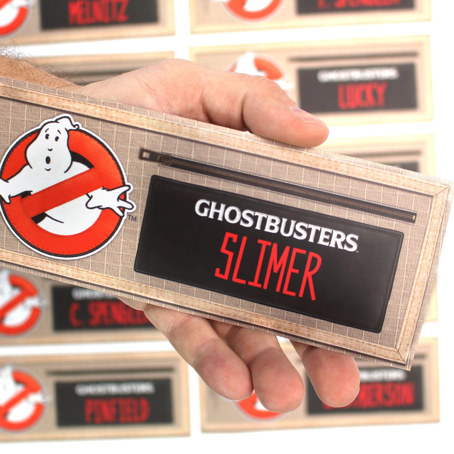 Ghostbusters Water Bottle Labels - Set of 16 | Iconic Name Patch Design ...
