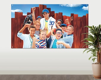 The Sandlot Fabric Wall Banner (3 x 5') | Baseball Party Decorations | Little League Party Decor | Father's Day & 4th of July Party Supplies
