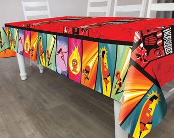 The Incredibles 2 Table Cover (54" x 108")