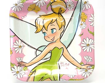 Tinker Bell Blossom Dinner Plates– 9 Inch (Pack of 8)