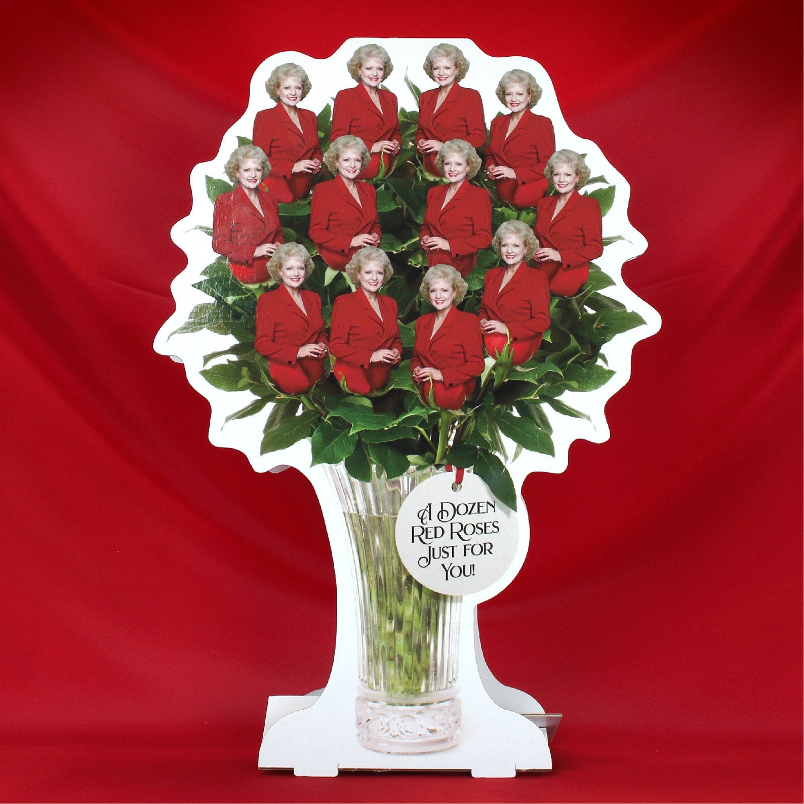 A Dozen Red Roses Bouquet The Golden Girls featuring Betty Etsy