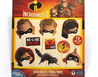 The Incredibles 2 Photo Props