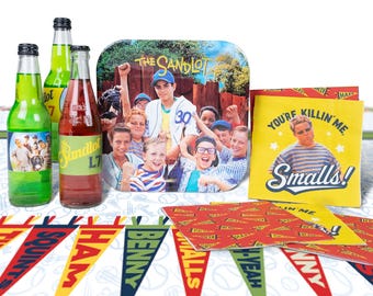 The Sandlot Party Supplies (Basic Pack) Baseball Birthday Party Decorations | Little League Party Pack | Tee Ball Sports Theme Party Kit