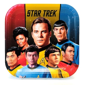 Platos de cena de Star Trek