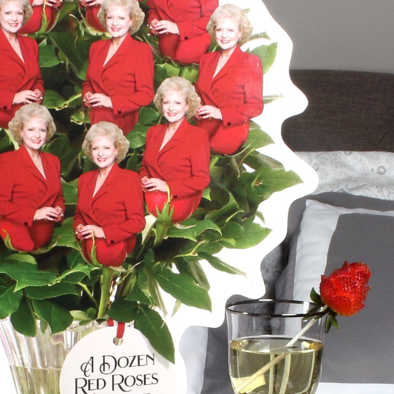 Funny Friends Gift The Golden Girls Dozen Red Roses: Unique Gift Ideas for Birthday, Retirement Party, and Betty White Anniversary Surprise image 6