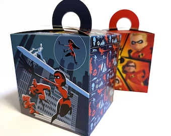 The Incredibles 2 Favor Boxes (Pack of 8)